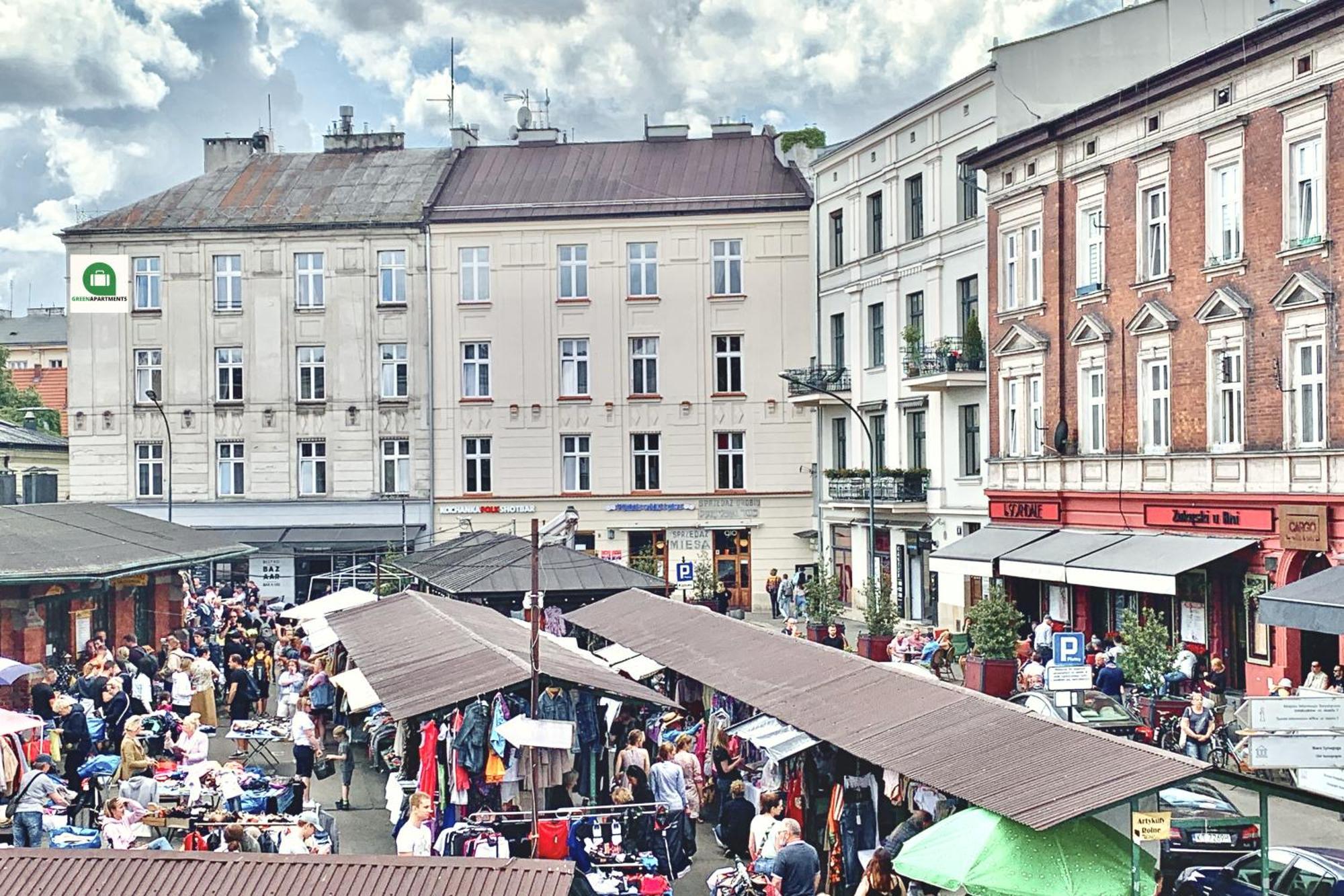 Green Apartments #Nowy Square, Kazimierz District Krakow Exterior photo